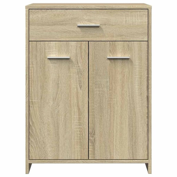 vidaXL Baderomsskap sonoma eik 60x33x80 cm sponplate