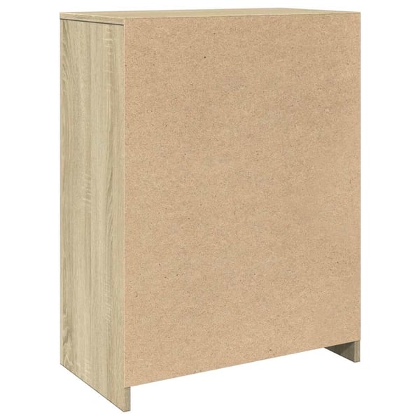 vidaXL Baderomsskap sonoma eik 60x33x80 cm sponplate