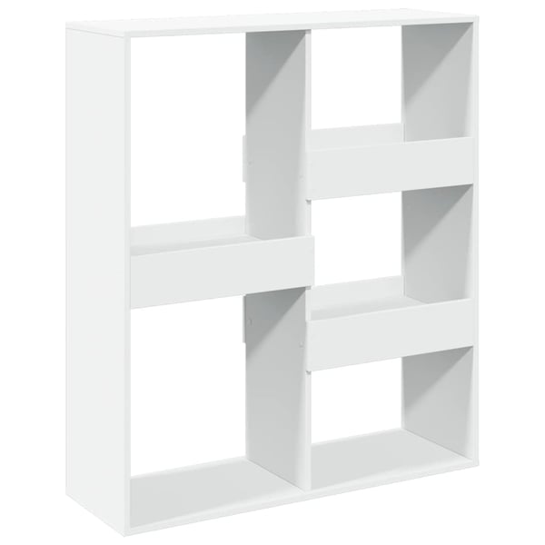 vidaXL Bokhylle/romdeler hvit 100x33x115 cm