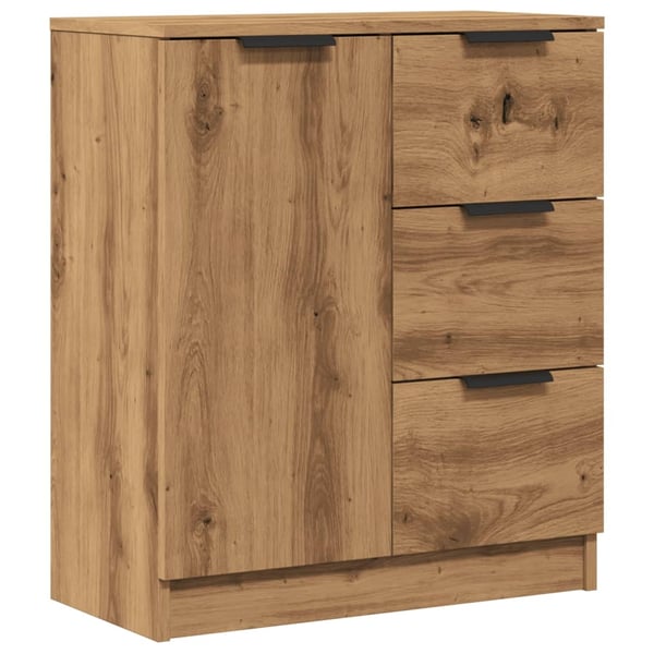 vidaXL skænk 60x30x70 cm konstrueret træ kunsteg