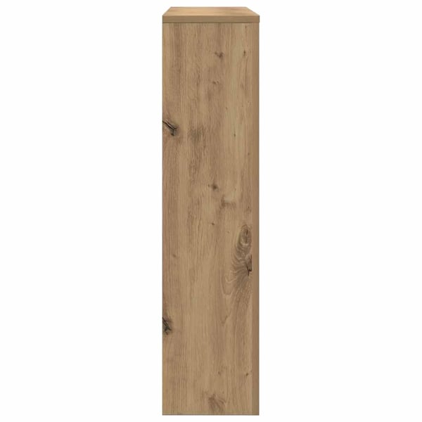 vidaXL Radiatordeksel artisan eik 149x20x82 cm konstruert tre