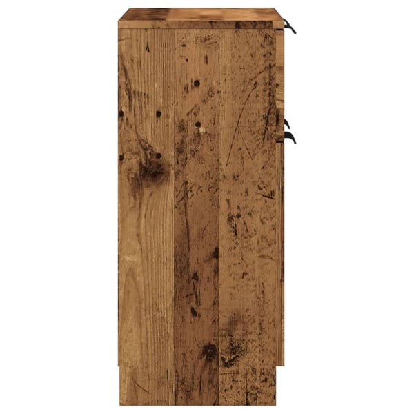 vidaXL Skjenk gammelt tre 60x30x70 cm konstruert tre