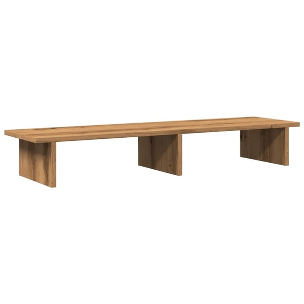 vidaXL Skjermstativ artisan eik 100x27x15 cm konstruert tre