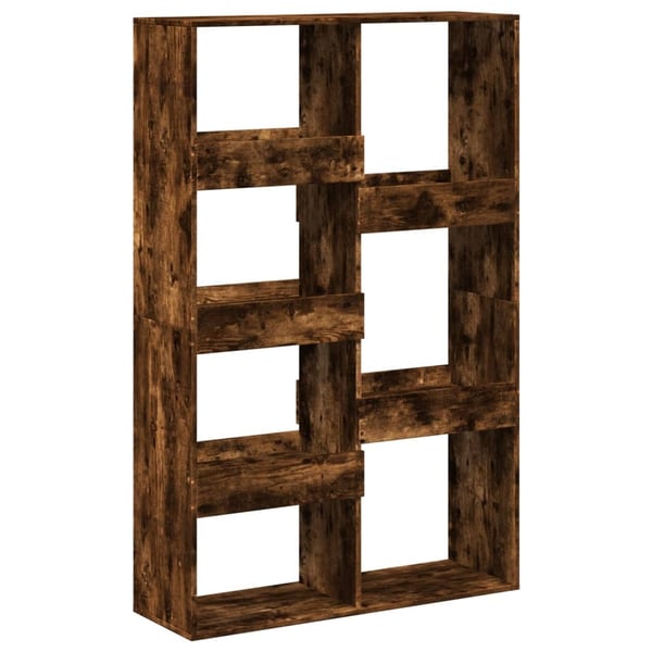 vidaXL Romdeler røkt eik 100x33x155,5 cm konstruert tre