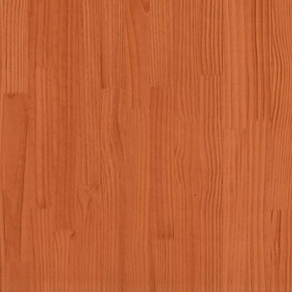 vidaXL Sengeramme med skuffer voksbrun 100x200 cm heltre furu