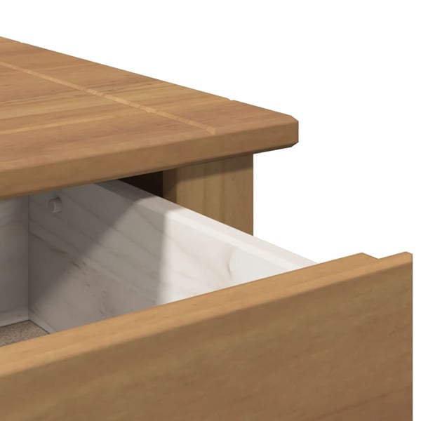 vidaXL Nattbord PANAMA 46x40x57 cm heltre furu