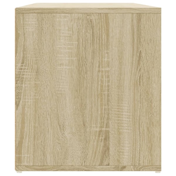 vidaXL Hjørneskap sonoma eik 200x40x45 cm konstruert tre