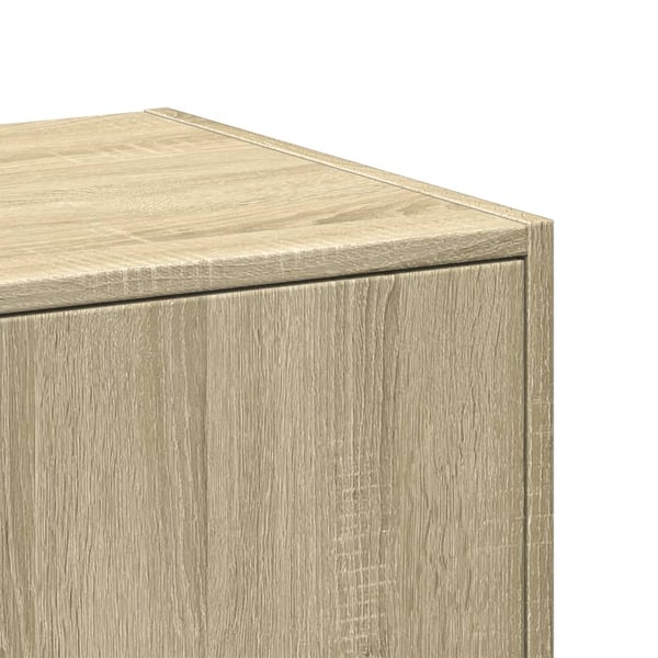 vidaXL Apotekskap sonoma eik 30x41x77,5 cm sponplater