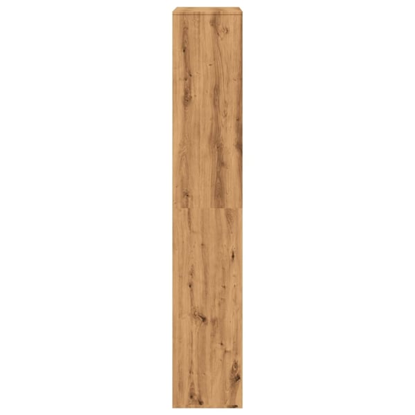 vidaXL bogreol 100x33x187,5 cm konstrueret træ gammelt eg