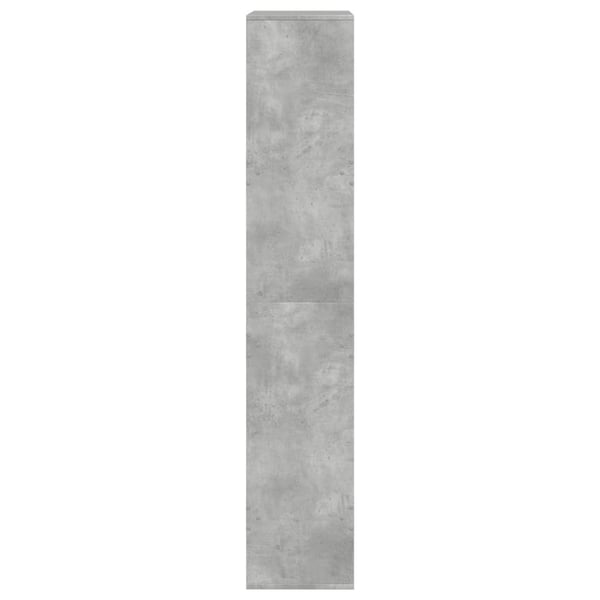 vidaXL Romdeler betonggrå 100x33x175 cm konstruert tre