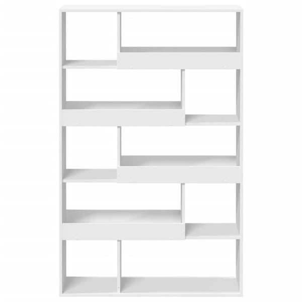 vidaXL Romdeler hvit 100x33x156,5 cm konstruert tre