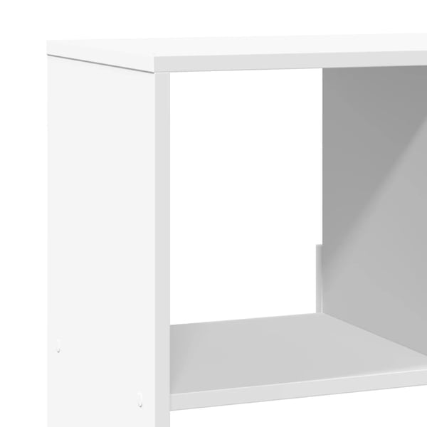 vidaXL rumdeler 100x33x187,5 cm konstrueret træ hvid
