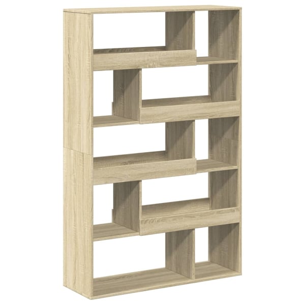 vidaXL Romdeler sonoma eik 100x33x156,5 cm konstruert tre