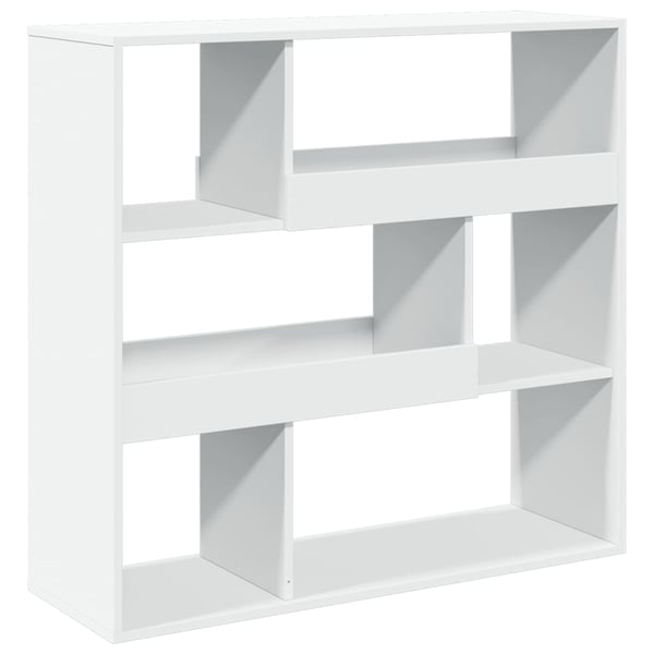 vidaXL Romdeler hvit 100x33x94,5 cm konstruert tre