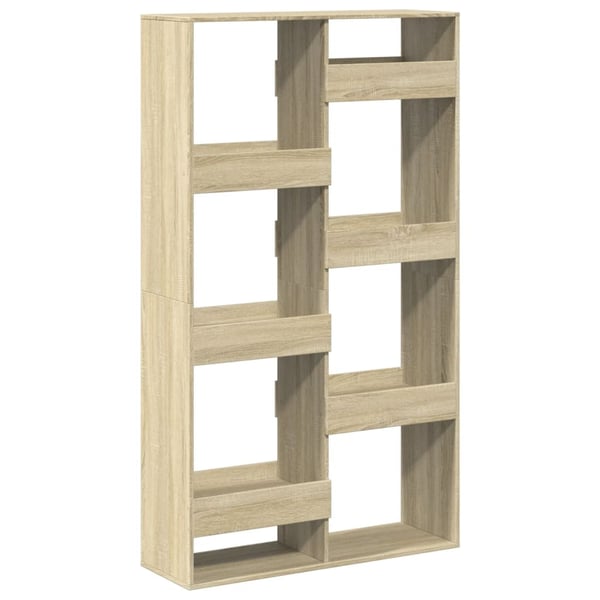 vidaXL Romdeler sonoma eik 100x33x175 cm konstruert tre