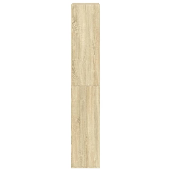 vidaXL Bokhylle sonoma eik 100x33x187,5 cm konstruert tre
