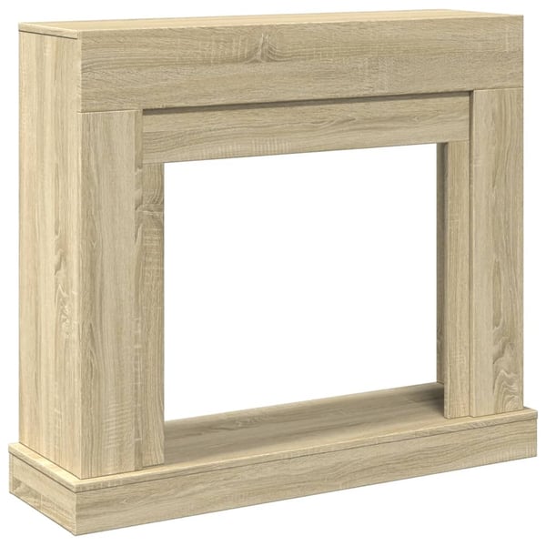 vidaXL Peisramme sonoma eik 100x30x87,5 cm konstruert tre