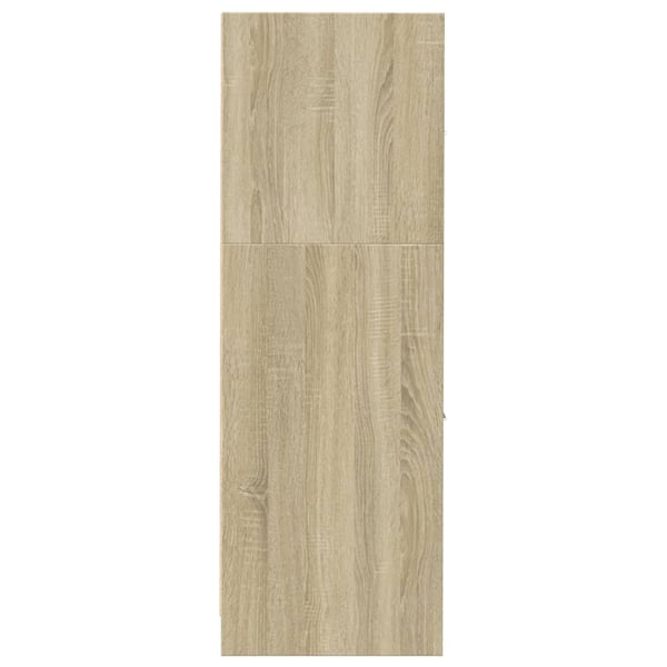 vidaXL Apotekskap sonoma eik 30x41x118 cm konstruert tre