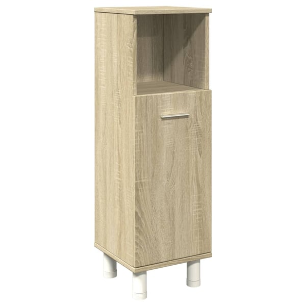 vidaXL Baderomsskap sonoma eik 30,5x30x95 cm konstruert tre