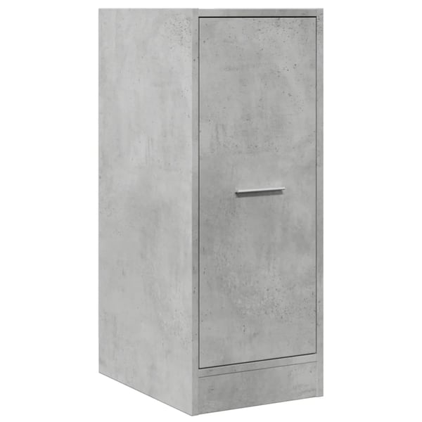 vidaXL Apotekskap betonggrå 30x41x77,5 cm sponplater