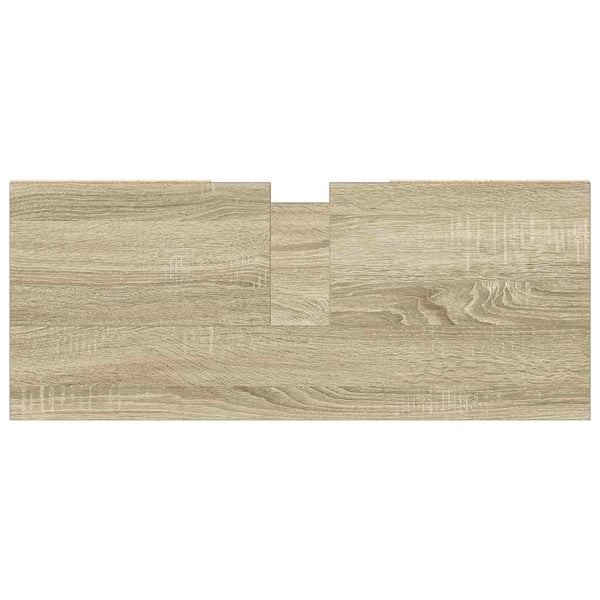 vidaXL Baderomsskap høyglans hvit 80x33x60 cm konstruert tre