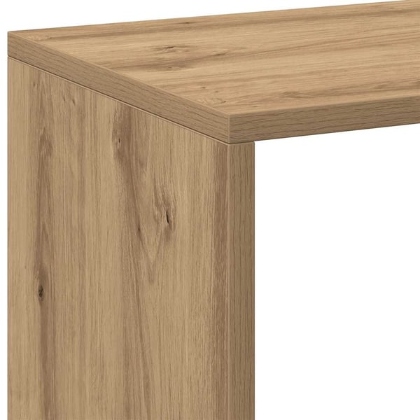 vidaXL Bokhylla/Rumsavdelare ek 67x25x161,5 cm konstruerat trä