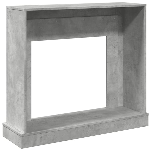 vidaXL Peisramme betonggrå 100x30x87,5 cm konstruert tre