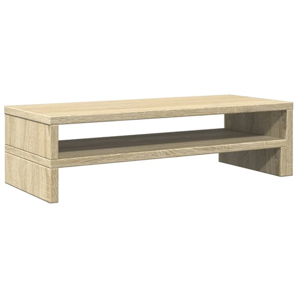 vidaXL Skjermstativ sonoma eik 54x22x15 cm konstruert tre