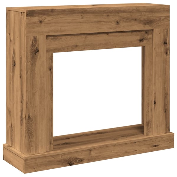 vidaXL Spiselkrans artisan ek 100x30x87,5 cm konstruerat trä