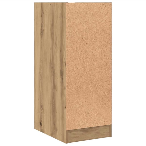 vidaXL Apotekskap artisan eik 30x41x77,5 cm konstruert tre