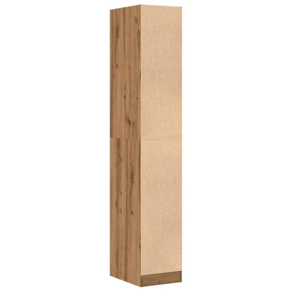 vidaXL Apotekskap artisan eik 30x41x174,5 cm konstruert tre