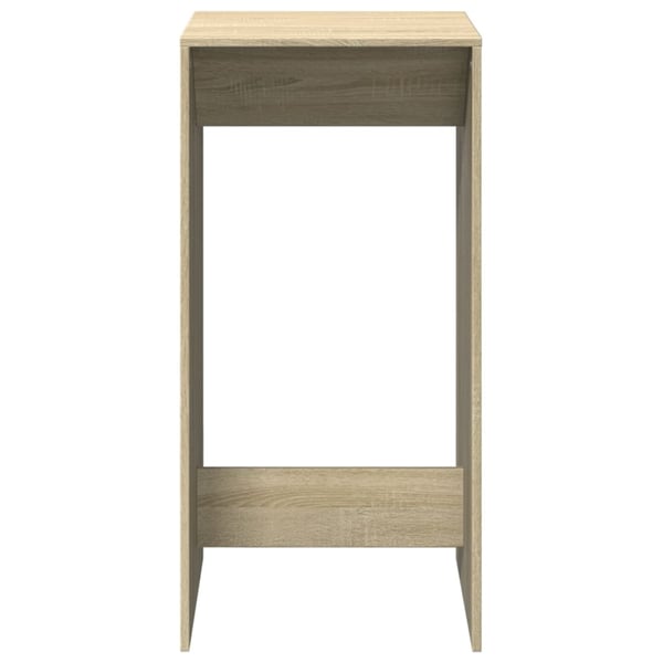 vidaXL Barbord sonoma eik 51x50x103,5 cm konstruert tre