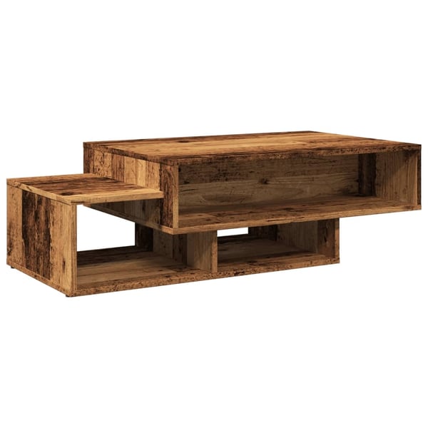 vidaXL Sohvapöytä vanha puu 105x55x32 cm lastulevy