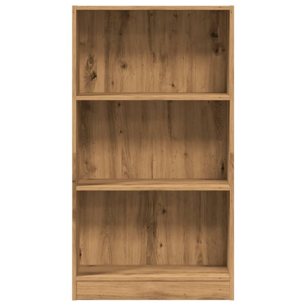 vidaXL bogreol 60x24x109 cm konstrueret træ egetræsfarvet