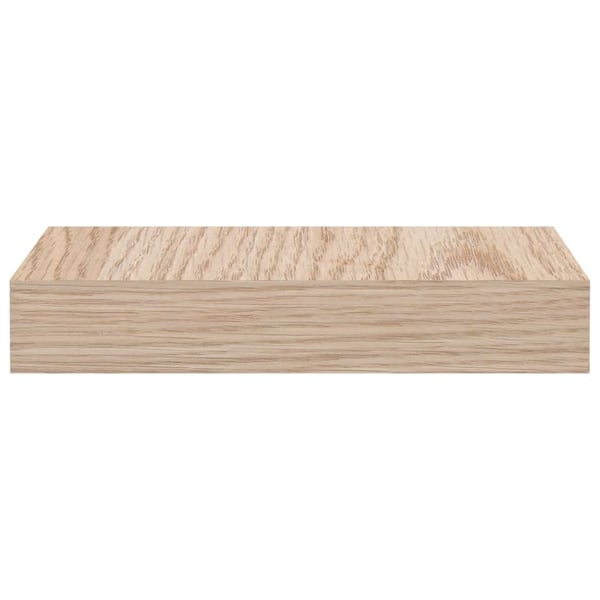 vidaXL væghylder 4 stk. 23x23,5x4 cm konstrueret træ