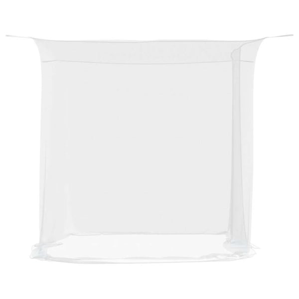 vidaXL Hängande myggnät 156 mesh vit 220x120x150 cm