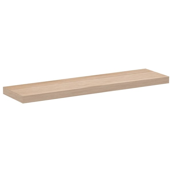vidaXL Flytende hylle 90x23,5x4 cm konstruert tre