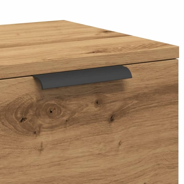vidaXL Skjenk artisan eik 60x30x70 cm konstruert tre