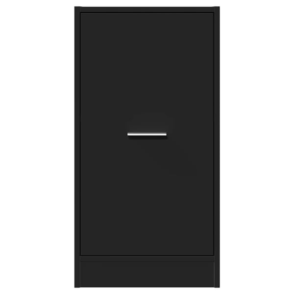vidaXL Apotekskap svart 40x41x77,5 cm konstruert tre