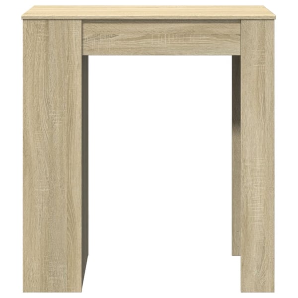 vidaXL Barbord med stativer sonoma eik 95x47x103,5 cm konstruert tre
