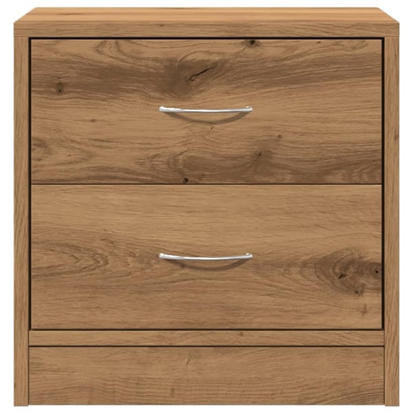 vidaXL Nattbord 2 stk artisan eik 40x30x40 cm konstruert tre