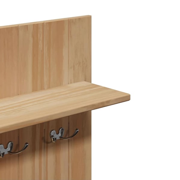 vidaXL Ganghylle OTTA 50x40x160 cm heltre furu