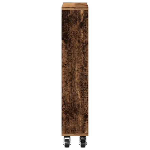 vidaXL Smal oppbevaringsvogn gammelt tre 48x13x68 cm konstruert tre