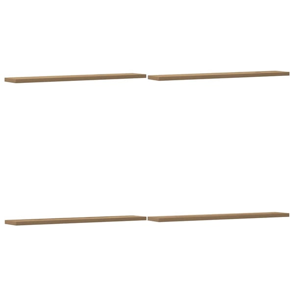 vidaXL Hylleplater 4 stk artisan eik 60x10x1,5 cm konstruert tre
