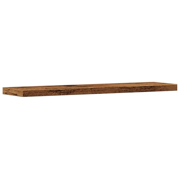 vidaXL Vegghyller 4 stk gammelt tre 40x10x1,5 cm konstruert tre