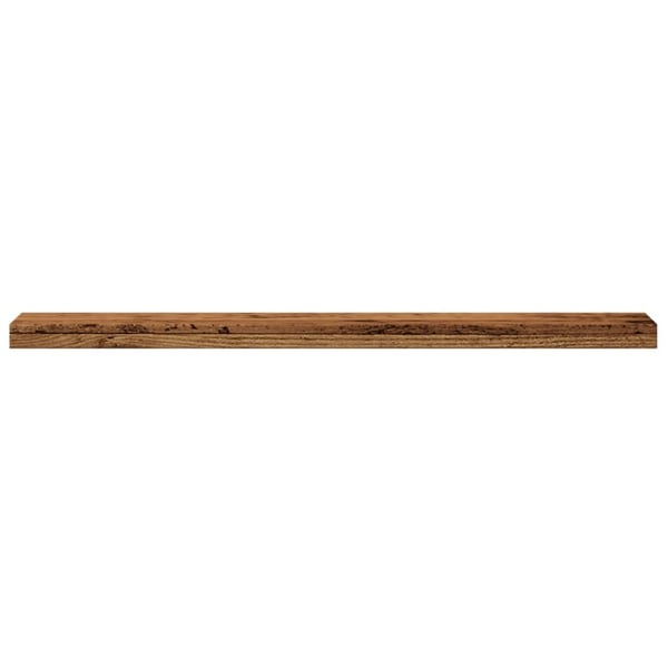 vidaXL Vegghyller 4 stk gammelt tre 40x10x1,5 cm konstruert tre