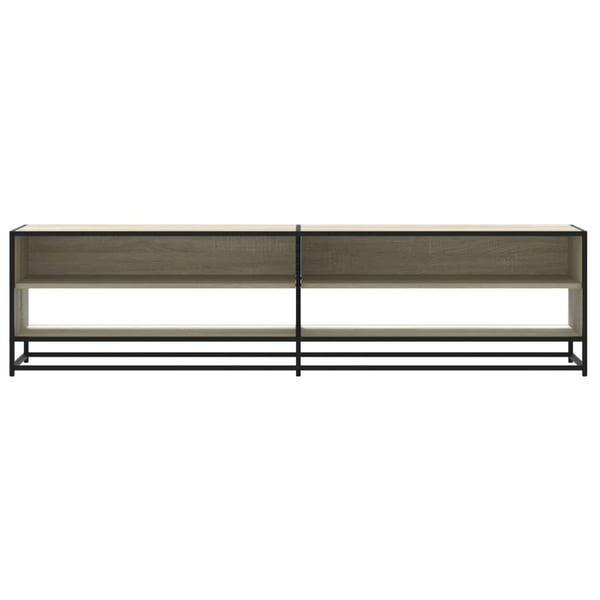 vidaXL TV-benk sonoma eik 180x40x46 cm konstruert tre