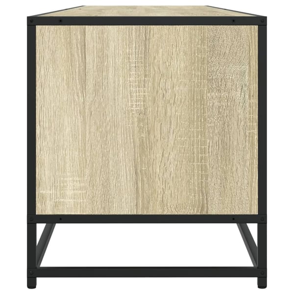 vidaXL TV-benk sonoma eik 180x40x46 cm konstruert tre