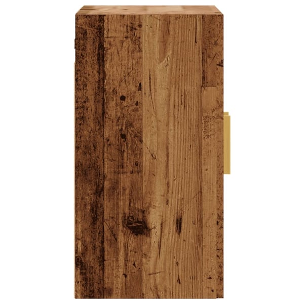 vidaXL Veggskap gammelt tre 60x31x60 cm konstruert tre