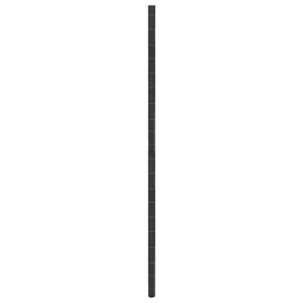 vidaXL Kontrollmatte for ugress svart 4x100 m PP
